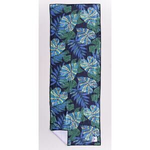 Kaleidoscope Neon Jungle Yoga Towel Non-Slip 24x72 Microfiber